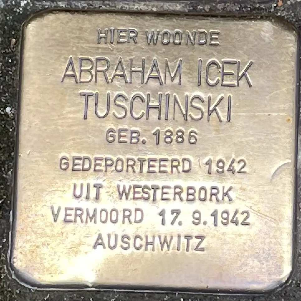 Struikelsteen voor Abraham Icek Tuschinski