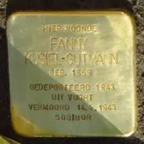 Struikelsteen voor Fanny Kusiel-Gutmann