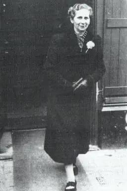 Portret van Elfriede Kohen-Gans