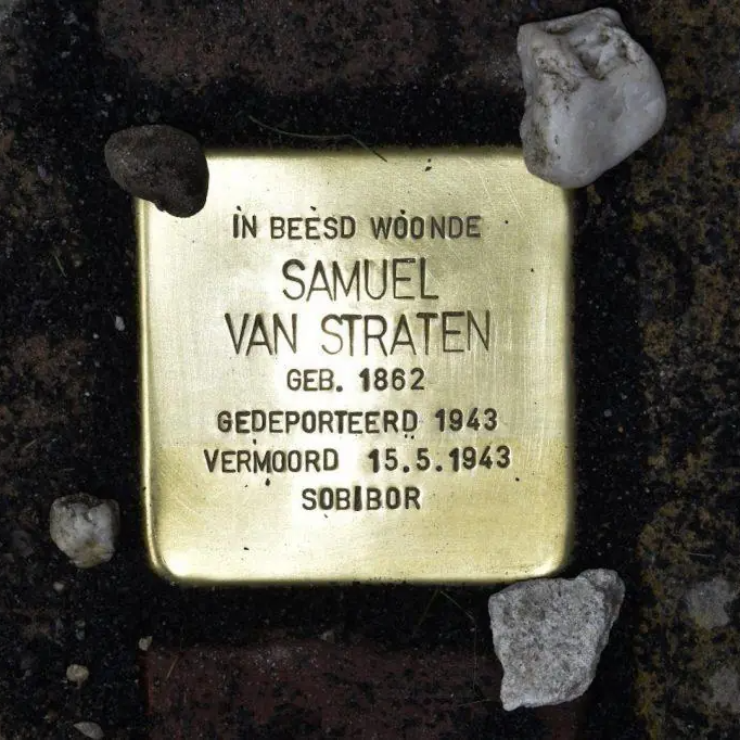 Struikelsteen voor Samuel van Straten