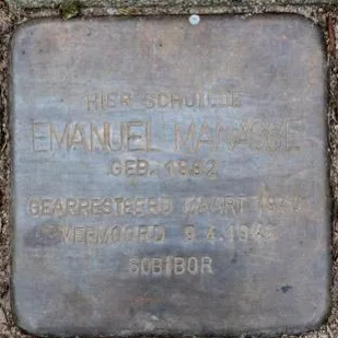 Struikelsteen voor Emanuel Alexander Manasse