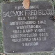 Struikelsteen voor Salomon Fred Blocq