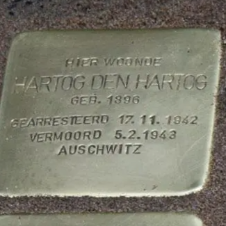 Struikelsteen voor Hartog den Hartog