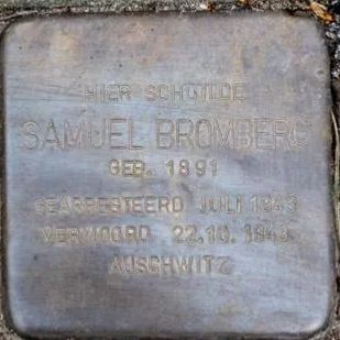 Struikelsteen voor Samuel Bromberg