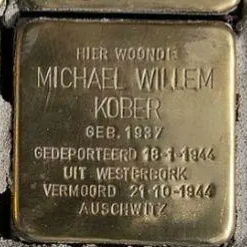 Struikelsteen voor Michael Willem Kober