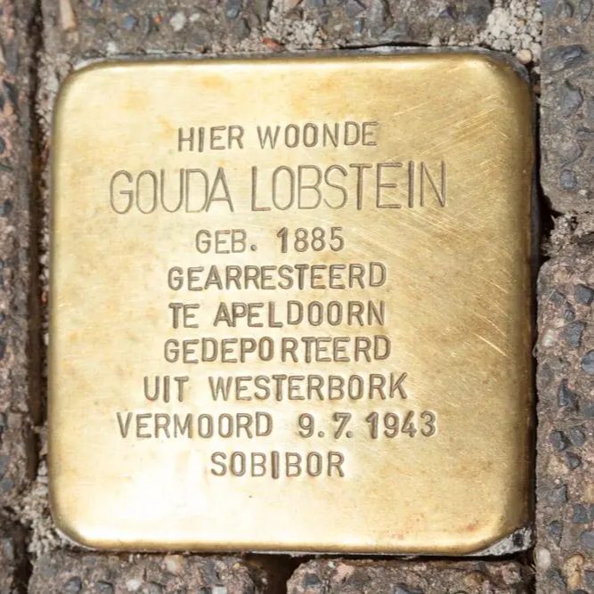 Struikelsteen voor Gouda Lobstein