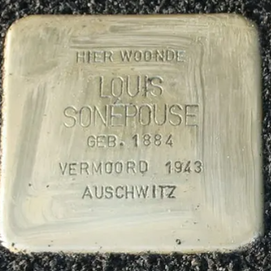 Struikelsteen voor Louis Sonepouse