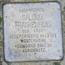 Struikelsteen voor Salomo Frankenhuis