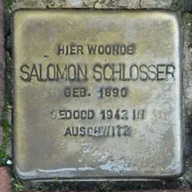 Struikelsteen voor Salomon Schlosser