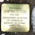 Struikelsteen voor Izak van Dantzig