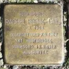 Struikelsteen voor Rachel Frenk-Cats