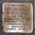 Struikelsteen voor Caroline Josine Moerel