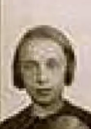 Portret van Mina Engers