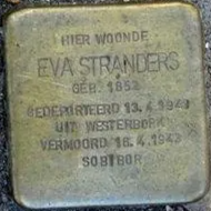 Struikelsteen voor Eva Stranders