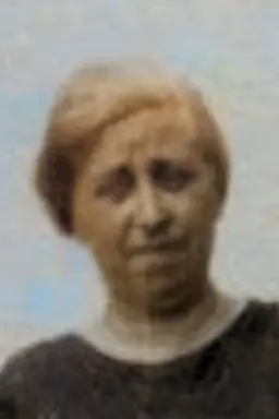 Portret van Bertha van de Rhoer-van Geens