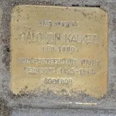 Struikelsteen voor Salomon Kalker