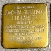 Struikelsteen voor Joachim Bernhard Engländer