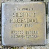 Struikelsteen voor Siegfried Roozendaal