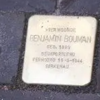 Struikelsteen voor Benjamin Bouman