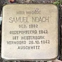 Struikelsteen voor Samuel Noach