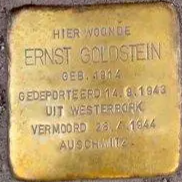 Struikelsteen voor Ernst Goldstein