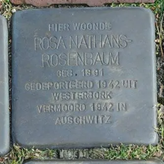 Struikelsteen voor Rosa Nathans-Rosenbaum
