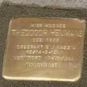 Struikelsteen voor Theodoor Heijmans