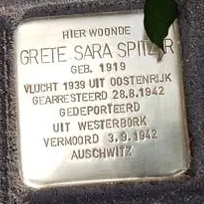 Struikelsteen voor Greta (Grete) (Sara) Spitzer