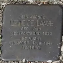 Struikelsteen voor Levie de Lange