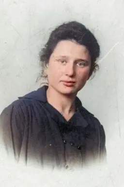 Portret van Johanna Oudgenoeg