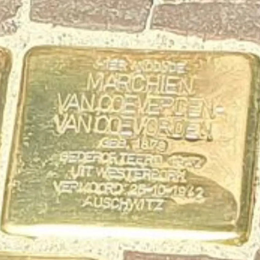 Struikelsteen voor Marchien van Coeverden-van Coevorden