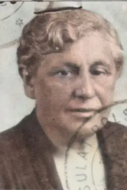 Portret van Minna Wehrmann-Zirker