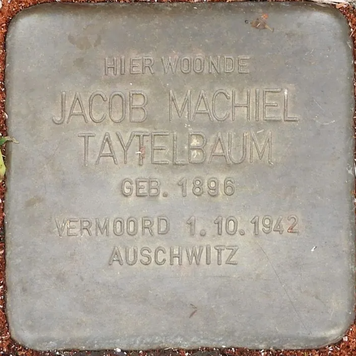 Struikelsteen voor Jacob Machiel Taijtelbaum