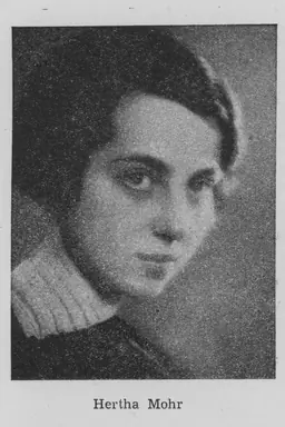 Portret van Herta Theresa Mohr