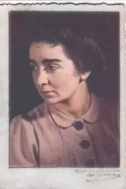 Portret van Clara Rozette de Vries