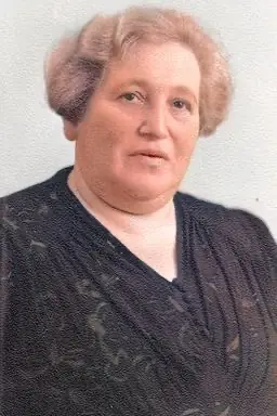 Portret van Klara Polak-Nathans