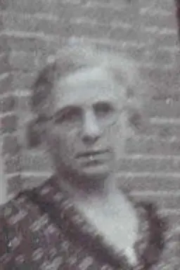 Portret van Martha Kolthoff-Kolthoff