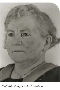 Portret van Mathilde Zeligman-Lichtenstein