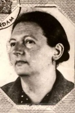Portret van Louise Asscher-van Gelder