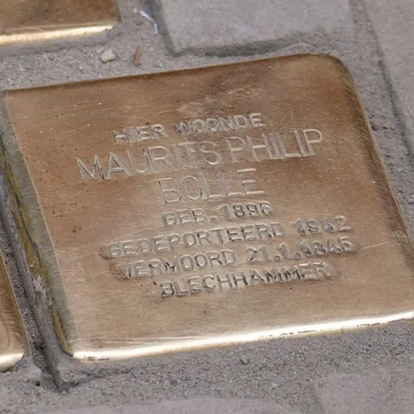 Struikelsteen voor Maurits Philip Bolle