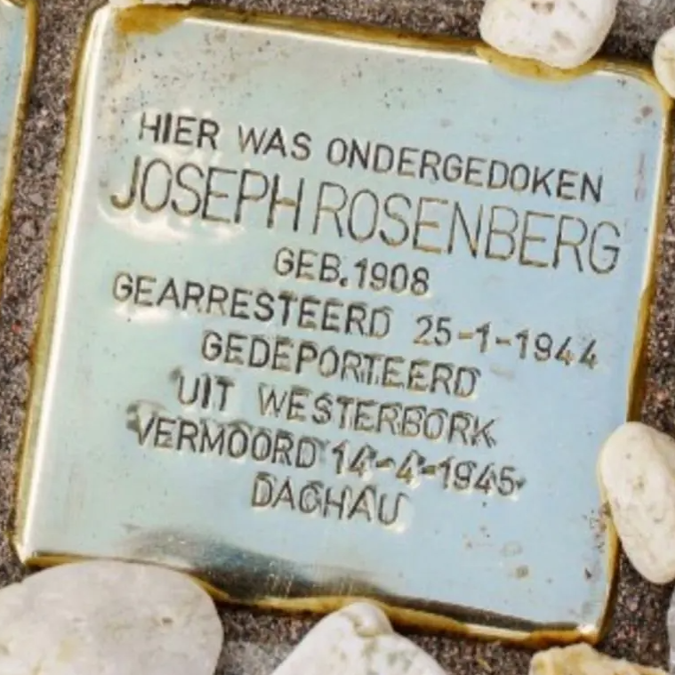 Struikelsteen voor Joseph Rosenberg