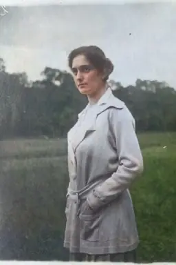 Portret van Margarete Wiener-Saulmann