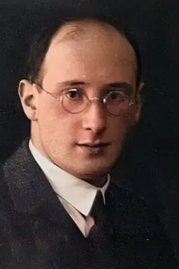 Portret van Simon Erich Vles