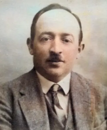 Portret van Adolf Biegeleisen