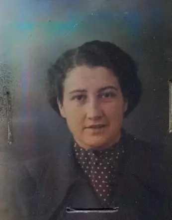 Portret van Elsbeth Abeles-Eger