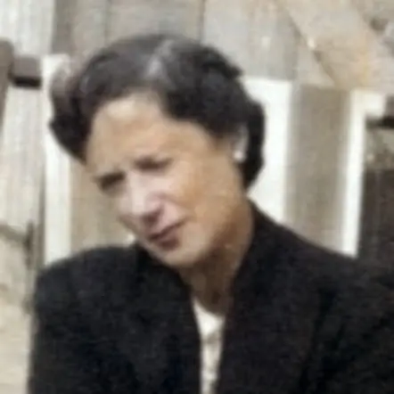 Portret van Sara Alter-Wertheim