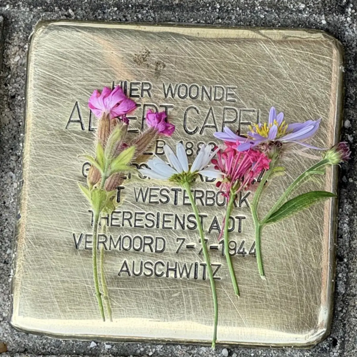 Struikelsteen voor Albert Capell