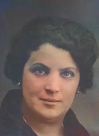 Portret van Elisabeth Duis-Hammel