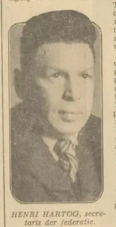 Portret van Henri Hartog