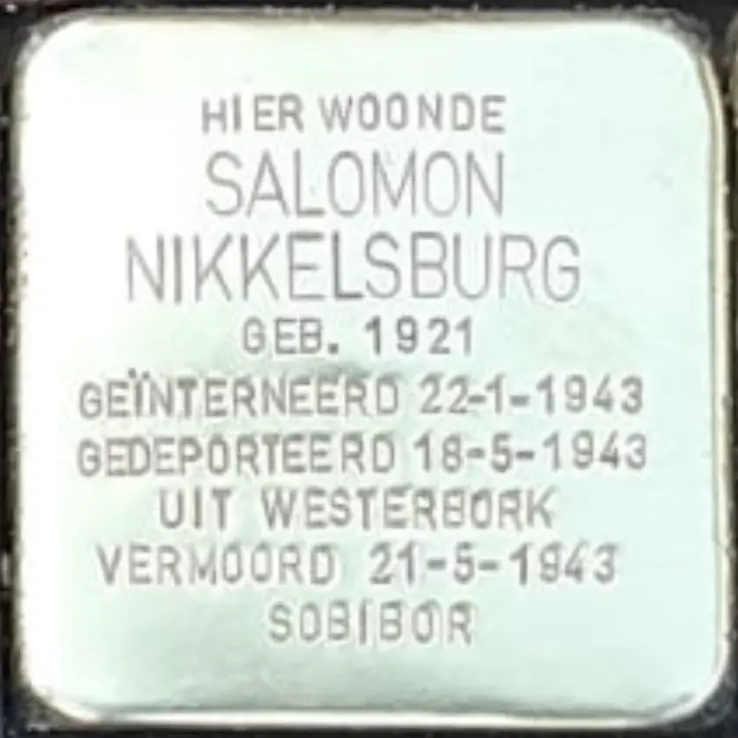 Struikelsteen voor Salomon Nikkelsburg